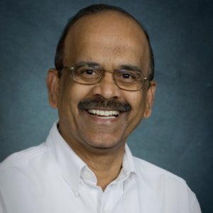Portrait of DN Rao Veeramachaneni smiling