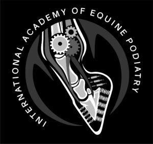 Logo for international academy of equine podiatry 